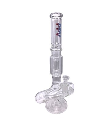 RAD Glass RAD 14" Equilibrium Inline Showerhead Perc Water Pipe