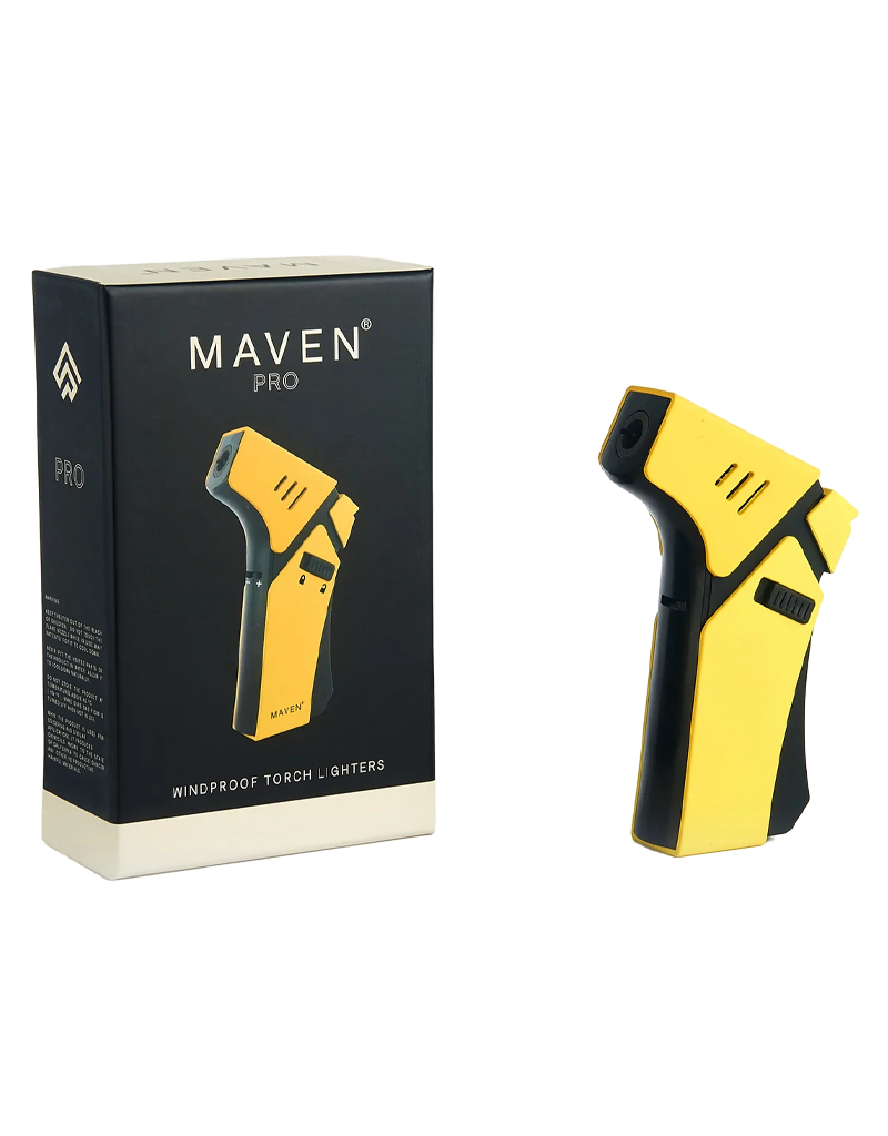 Maven Torch Pro Lighter Yellow