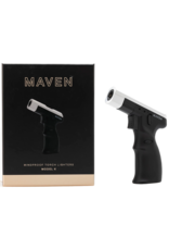 Maven Torch Lighter Model K White and Black