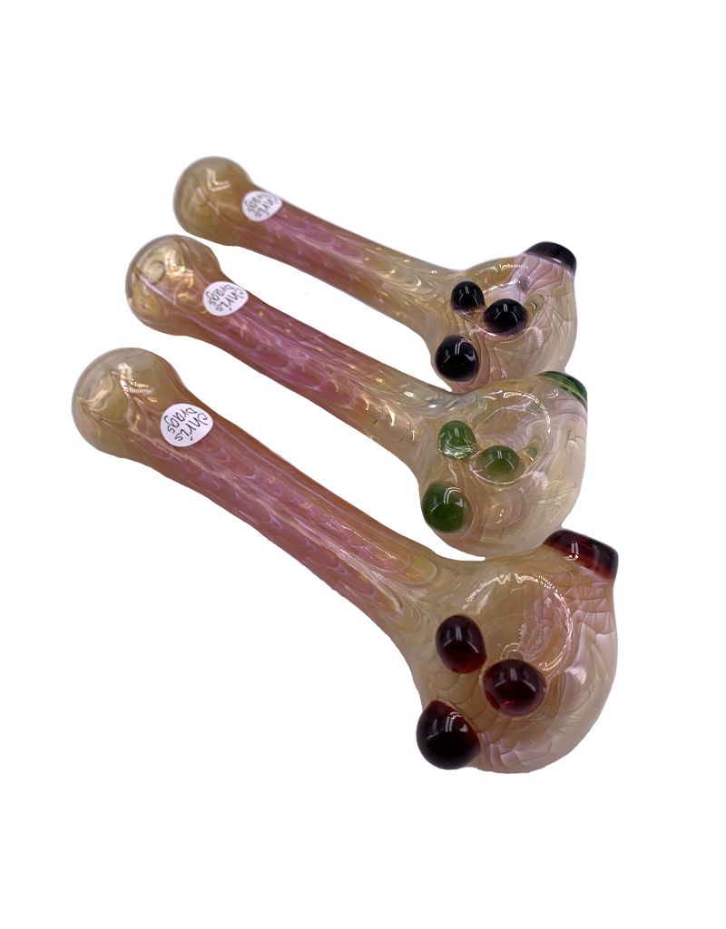 6" Chris Drags Fumed String and Rake Hand Pipe