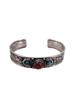 Red Aventurine Stone Tibetan Bracelet