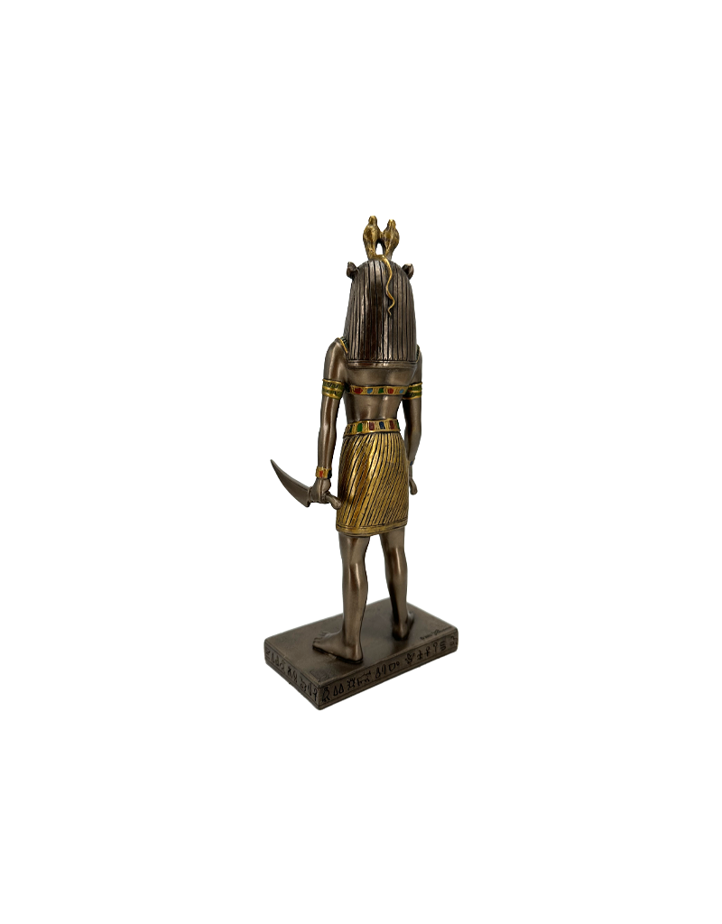 Egyptian Sekhmet Lioness Head Statue 8.5"H