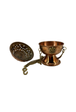 Tibetan Copper Hanging Censer Burner