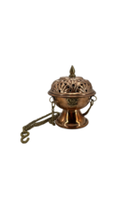 Tibetan Copper Hanging Censer Burner