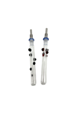 5" Glassex Deluxe Color Dots Nectar Collector