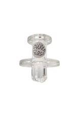 Fume Glass Clear Pearl Spinner Cap