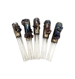 4" Billy Barterstone Bismuth Glass Onie Bat