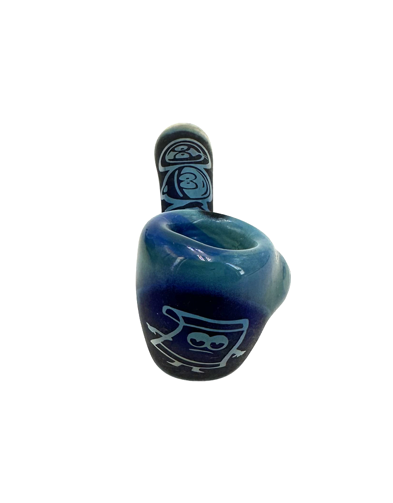 5" Thinkboro Towelie Sandblasted Sherlock Hand Pipe