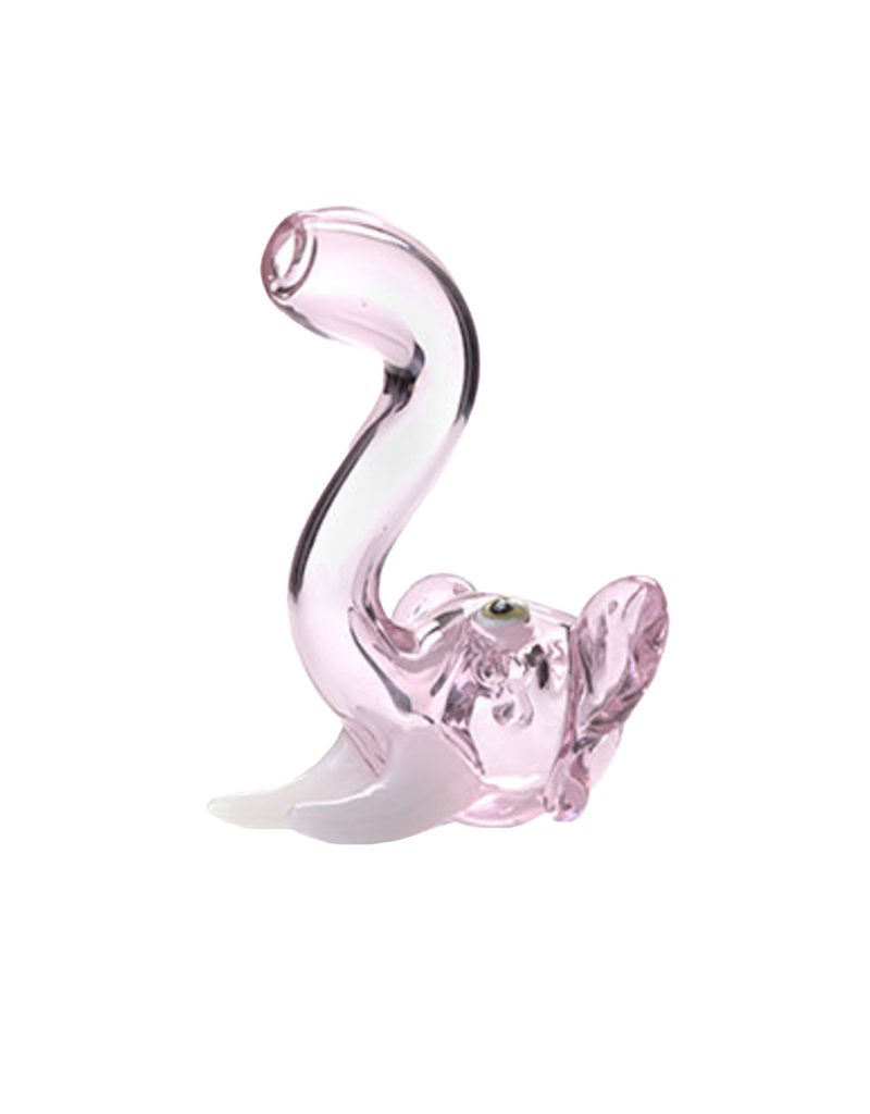 5" Sherlock Elephant Hand Pipe Pink