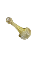 4" Drew Silver Fumed 3 Hole Hand Pipe