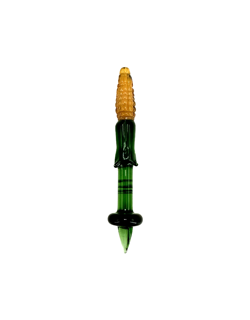 3.5" Zam Corn Cob Glass Dabber Tool