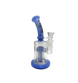 10" Clover Bent Neck 10 Arm Tree Perc Water Pipe