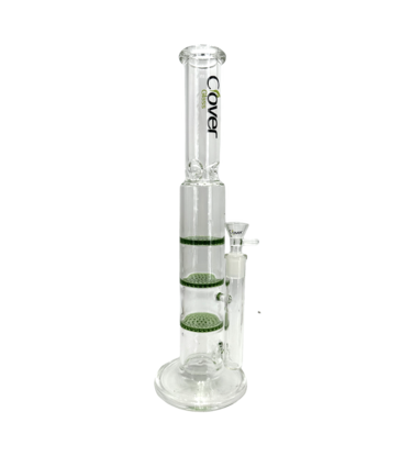 Clover 14" Triple Honey Comb Water Pipe