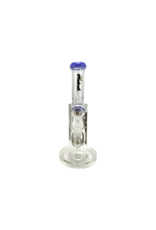 Medicali 10" 8 Tree Straight Tube Purple