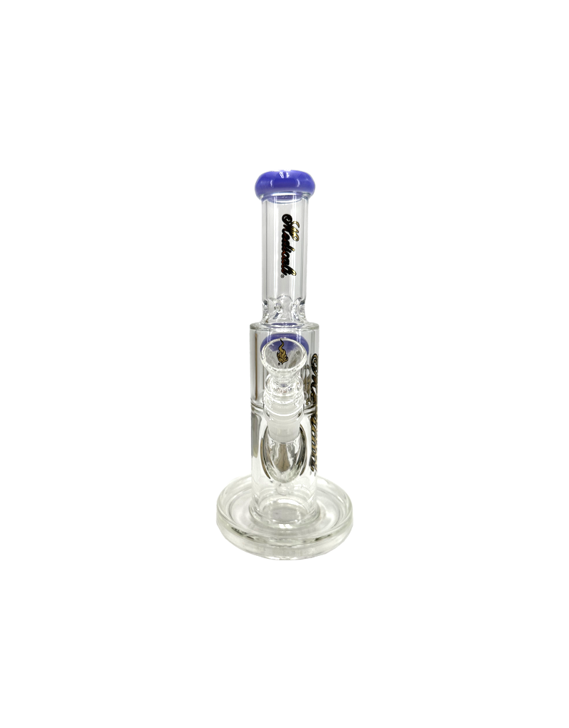 Medicali 10" 8 Tree Straight Tube Purple