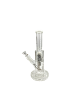 Medicali 10" 8 Tree Straight Tube White