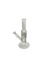 Medicali 10" 8 Tree Straight Tube White