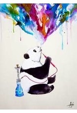Marc Allante - Hookah Panda Bear Poster 24"x36"