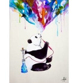 Marc Allante - Hookah Panda Bear Poster 24"x36"