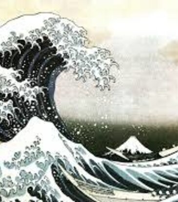 Hokusai - Great Wave Poster 36"x24"