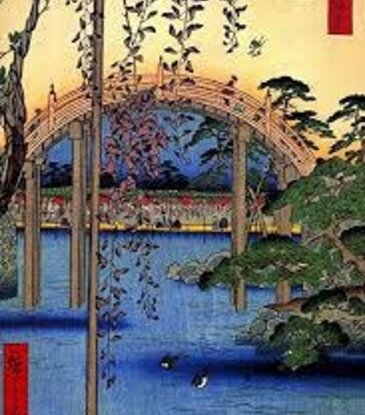 Hiroshige - Kameido Poster 24"x36"