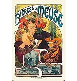 Mucha - Bieres De La Meuse Poster 24"x36"