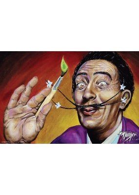 James Danger - Dali Portrait Poster 36"x24"