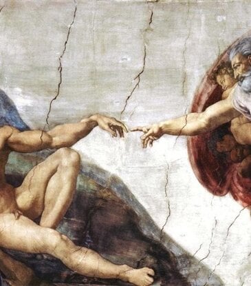 Michelangelo - Creation Poster 36"x24"