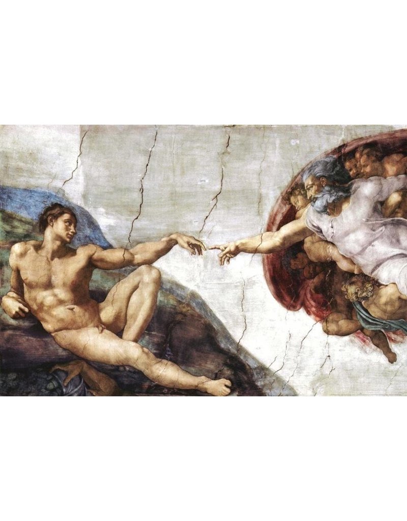 Michelangelo - Creation Poster 36"x24"