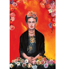 Frida Kahlo - Meditation Poster - 24"x36"