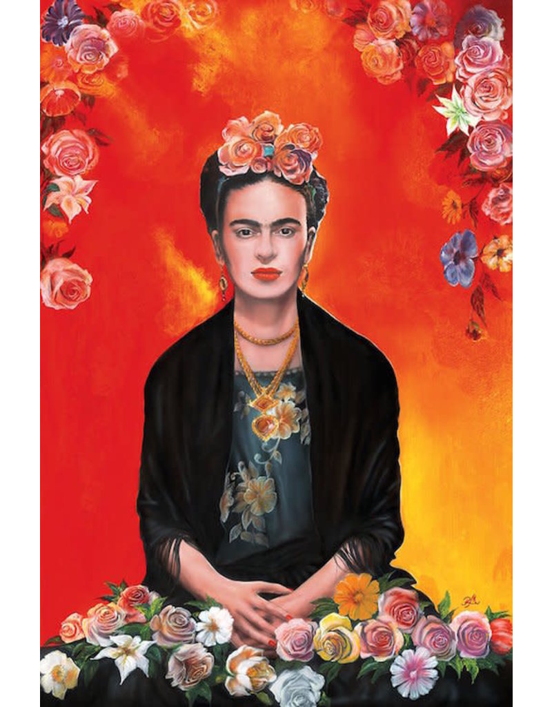 Frida Kahlo - Meditation Poster - 24"x36"