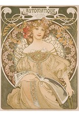 Mucha Reverie Champagne Poster - 24" x 46"