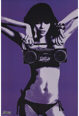 Steez - Bikini Boombox Poster 24" x 36"