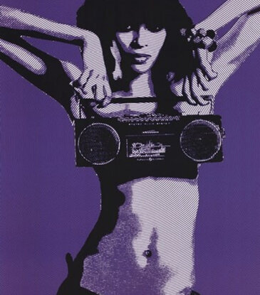 Steez - Bikini Boombox Poster 24" x 36"