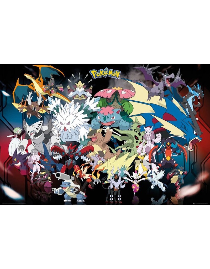 Pokemon - Mega Poster 36"x24"