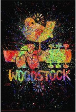 Woodstock - Paint Splatter Poster 24"x36"