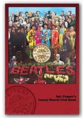 The Beatles - Sgt. Peppers Poster 24"x36"