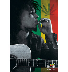 Bob Marley - Rasta Smoke 24x36 Poster