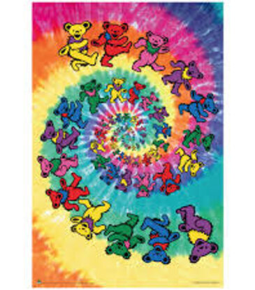 Grateful Dead - Bears Spiral Poster 24"x36"