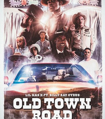 Lil Nas X - Old Town Rd Poster 24"x36"