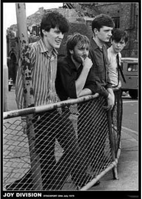 Joy Division - Fence Photo Poster 24"x36"