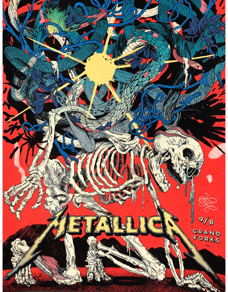 Metallica - Grand Forks Poster 24"x36"