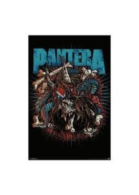 Pantera - Rocker Skull Poster 24"x36"