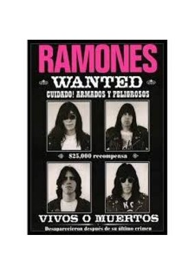 Ramones - Wanted Poster 24"x36"