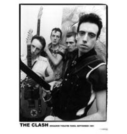 The Clash - Mogador Theater 1981 Poster 24"x36"