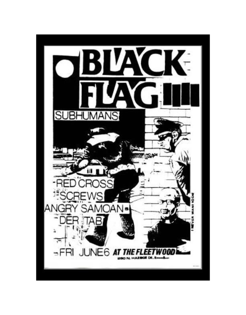 Black Flag - Subhumans Poster 24"x36"