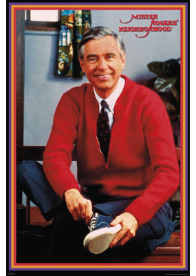 Mister Rogers - Tying Shoes Poster 24"x36"