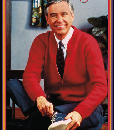Mister Rogers - Tying Shoes Poster 24"x36"