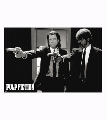 Pulp Fiction - Duo Guns Poster 36"x24"