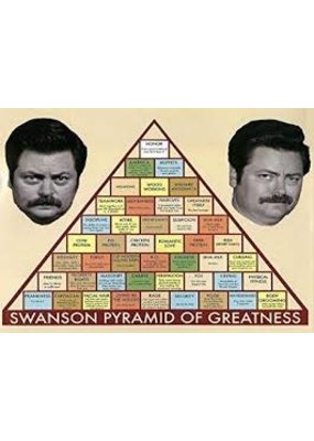 Parks and Recreation - Swanson Pyramid Poster 36"x24"